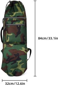 Échantillon gratuit 70 + 5L Sac à dos de randonnée personnalisé élégant Sac de voyage Sac de randonnée en plein air avec style tendance Camping Skateboard - Product Image 2