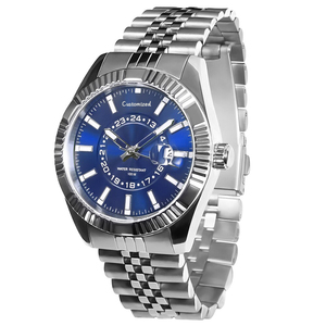 Reloj de Negocios para Hombre, Acero Inoxidable, Resistente al Agua 100M, Movimiento MIYOTA Shi Ying, Reloj Casual - Product Image 2