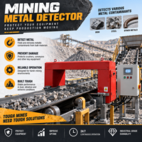 Détecteur de métaux à bande transporteuse haute sensibilité pour l'exploitation minière, le charbon, le minerai de fer et la manutention de matériaux en vrac