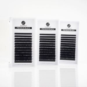 Belleza pestañas con <span class=keywords><strong>el</strong></span> precio más bajo individual pestañas imprimir su propio logotipo las pestañas extensión - Product Image 5
