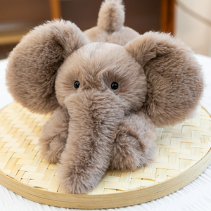 Groothandel Grote Oren Pluche Speelgoed Op Maat Olifant Konijn Aap Knuffels PP Katoen Gevuld Zacht Baby Speelgoed 31-50cm OEM Lage MOQ - Product Image 5