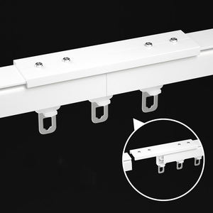 รางม่านอลูมิเนียมอัลลอยด์คุณภาพสูง รูปทรงสี่เหลี่ยมเล็ก หนา - Product Image 5