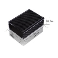 Boîtier de projet en aluminium, boîtier de commande en alliage d'aluminium extrudé, boîtier électronique, boîtier de terminaison de circuit imprimé, boîtier de batterie, indice de protection IP54