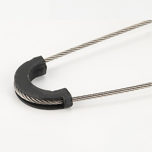 Abrazadera de tensión de aluminio ADSS tipo cuña para anclaje final de cable de fibra óptica aéreo en forma de 8 - Product Image 3
