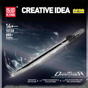 Bloques de Construcción Mould King 10138, Serie Deportiva, Espada Oscura Mandaloriana, Modelo de 885 Piezas, Juguete Educativo Técnico para Regalo - Product Image 2