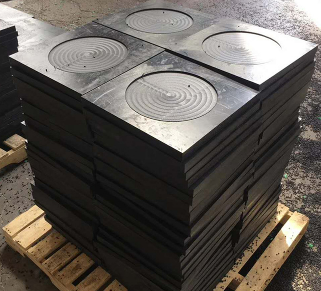 Hdpe Outrigger Pads/ Uhmw Crane Leg Support Pads Composite Hdpe Plastic Outrigger Pad