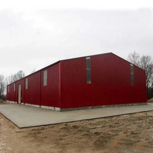 Fabbrica Prefabbricata in Struttura Leggera d'Acciaio Dingtuo, Magazzino, Capannone <span class=keywords><strong>per</strong></span> Capre Standard ASTM Grado Q235B/Q355B - Product Image 2