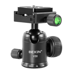 ขาตั้งกล้องโลหะ Bexin V-30 พร้อมหัวบอลและระดับน้ำสำหรับกล้องดิจิตอล - Product Image 4