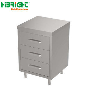 Gabinete de Cajones de Acero Inoxidable 201 de Alta Luminosidad, Tamaño Personalizado, Alta Calidad, Duradero, para Hoteles y Restaurantes Comerciales - Product Image 6