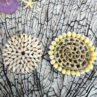 Sous-verres et dessous de plat en verre de mer classique de qualité supérieure pour la maison, la cuisine, la table à manger, style côtier