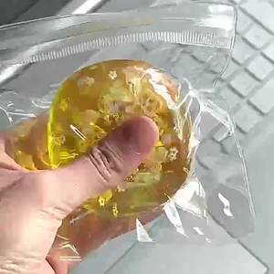 Nuevo Juguete Antiestrés de TPR con Forma de Bola de Maltosa Transparente de 6 cm, Regalo Hecho a Mano para Niños y Adultos - Product Image 5