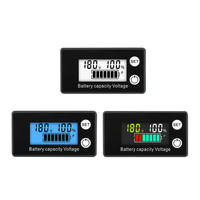 Indikator Kapasitas Baterai 6133A DC 8V hingga 100V Asam Timbal Lithium LiFePO4 Voltmeter Pengukur Tegangan Mobil Sepeda Motor