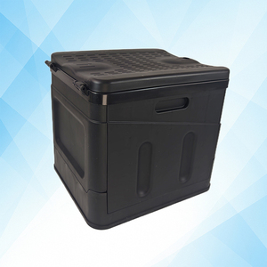 Ensemble de toilettes pliables en <span class=keywords><strong>plastique</strong></span> noir multifonctionnel avec couvercle, vente directe d'usine, toilettes portables pliables pour le <span class=keywords><strong>camping</strong></span> - Product Image 6