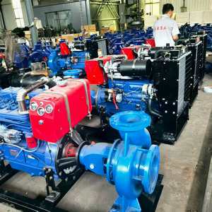 Bomba centrífuga diésel de fábrica de una etapa con succión final, bomba de agua eléctrica centrífuga de 6 pulgadas - Product Image 6