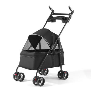 Prix d'usine, sac de transport pliable pour animaux de compagnie, grande capacité, léger, détachable, personnalisé, poussette - Product Image 3