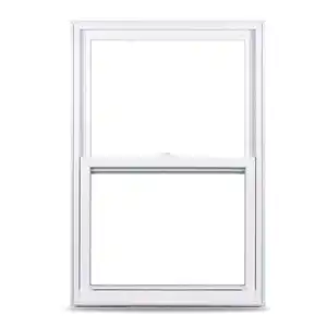 Precio de fábrica personalizado, ventanas de vinilo colgado doble, ventanas Upvc, ventana colgada individual