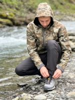 Veste softshell d'hiver Traverse, coupe-vent, respirante, en polaire, pour la chasse, manches longues, camouflage Optifade Subalpine, grande taille pour homme