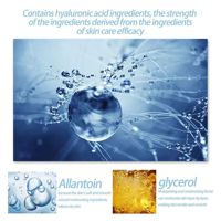 Patchs pour les yeux au collagène végétalien et à l'acide hyaluronique OEM/ODM, anti-âge, hydratants, apaisants, 30 paires de coussinets en gel bleu, cernes