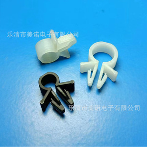 Attache-câble ronde en nylon pour avion, clip de fixation en plastique, organisateur de câbles OCC - Product Image 1