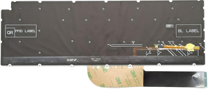 Teclado de Repuesto para Portátil <span class=keywords><strong>Dell</strong></span> <span class=keywords><strong>Inspiron</strong></span> 15 3501 3502 3505 5501 <span class=keywords><strong>5502</strong></span> 5508 5584, Marco Negro con Retroiluminación, Diseño Estadounidense - Product Image 4