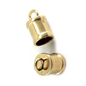 फैशन घंटी Stoppers अंत टोपियां के लिए सजावटी महिला बैग हार्डवेयर गौण बैग हार्डवेयर धातु कैप्स लटकन - Product Image 5