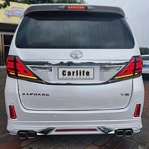 ชุดบอดี้กันชนออกแบบใหม่สำหรับ Toyota Alphard 30 Series 2008-2014แปลงเป็น<span class=keywords><strong>2021</strong></span> SC modellista. - Product Image 6