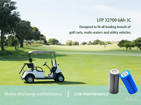 Batterie rechargeable Li-ion 26700 NCM Vapcell 3.6V 3C 5000mAh de qualité AA IFR26700 pour voiturettes de golf Tongke, 1000 cycles, faible décharge
