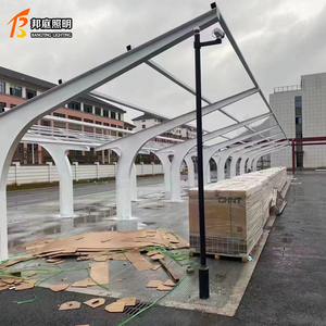 Cochera Fotovoltaica, Cobertizo Exterior, Parasol, Estructura <span class=keywords><strong>de</strong></span> Acero, Energía <span class=keywords><strong>de</strong></span> 20kw 12kw 15kva 16kva 30kw, Generación <span class=keywords><strong>de</strong></span> Energía <span class=keywords><strong>Solar</strong></span>, Toldo <span class=keywords><strong>para</strong></span> Paneles Solares - Product Image 5