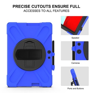 Funda para Tablet <span class=keywords><strong>Microsoft</strong></span> <span class=keywords><strong>Surface</strong></span> <span class=keywords><strong>Pro</strong></span> <span class=keywords><strong>X</strong></span> 2019 de <span class=keywords><strong>13</strong></span> Pulgadas, Híbrida, Rígida, de PC y Silicona, a Prueba de Golpes, con Correa - Product Image 5