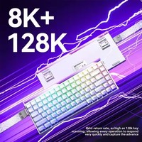 Aula Hero 84 He clavier magnétique filaire Rgb Hot Swap Esports clavier mécanique de jeu accessoires informatiques personnalisés pour Gamer