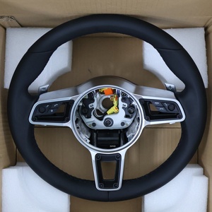 Volante Personalizado con Remaches para Panamera Cayenne <span class=keywords><strong>Macan</strong></span> 718 911 918 997 981 991 Boxster Cayman - Product Image 3