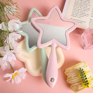 Vente en gros de miroir de maquillage Kawaii avec logo personnalisé, miroir de maquillage cosmétique portable - Product Image 1