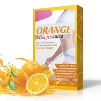 Jus Orange Minceur Detox Poudre Instantanee Perte Poids Brule Graisse Controle Appetit Plante Fruit Boisson Sachet