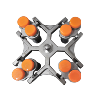 Centrifugeuse de table à basse vitesse OJIMU LXJ-280B en acier inoxydable avec rotor horizontal oscillant, capacité maximale de 1000 ml, pour semence bovine et équine