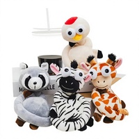 Peluche amusante en forme d'animal à long cou, jouet en peluche abstrait et original, breloque de sac, accessoire ludique, cadeau en polyester et coton PP