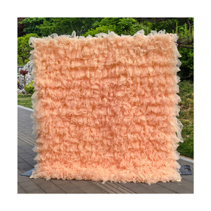 Nueva Tela de Cortina Romántica y Creativa, Tul con Volantes, Fondo de Moda, Adecuado para Decoración de Bodas y Fiestas - Product Image 6