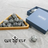Xmlinco – jeu de balles de billard populaire 2-1/4 pouces, 16 balles pour Tables de piscine professionnelles, accessoire de billard