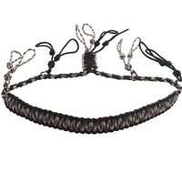 Équipement de chasse en plein air 12 boucles antidérapantes amovibles Paracord canard appel lanière pour prédateur