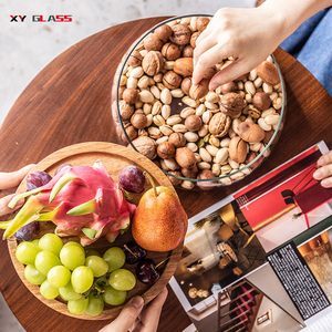 Thiết Kế Cổ Lưu Trữ Tái Chế Nấu Ăn Với Tre Nắp Tray Thủy Tinh Peaberry Jar - Product Image 4