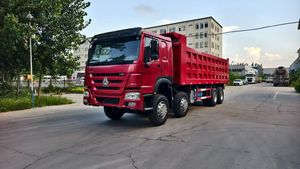 Truk sampah bekas HOWO 6X4 truk sampah truk berat untuk pengangkutan pasir dan batu - Product Image 2