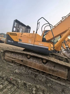 Excavatrice hydraulique sur chenilles d'occasion Hyundai 330lc-9s, fabrication coréenne d'origine, excavatrice lourde d'occasion Hyundai 330 - Product Image 3
