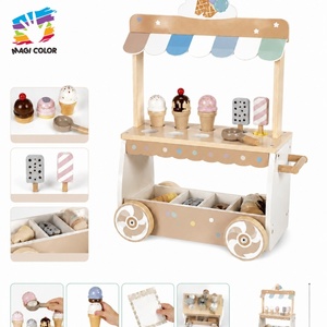 Nuevo Juguete <span class=keywords><strong>de</strong></span> <span class=keywords><strong>Madera</strong></span> 2026: Puesto <span class=keywords><strong>de</strong></span> Comestibles <span class=keywords><strong>de</strong></span> Juguete <span class=keywords><strong>para</strong></span> Niños con Contenedores <span class=keywords><strong>de</strong></span> Almacenamiento y Pizarra W10A332 - Product Image 4