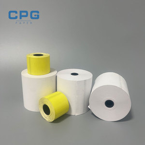 Papel ECG Personalizado de Fábrica 57x45mm para Uso en Logística y Puntos de Venta, Rollo de Papel Térmico Médico y Farmacéutico Libre de BPA - Product Image 1