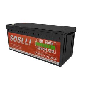 Wiederaufladbare Lithium-Batterie Lifepo4 12V 100Ah 200Ah 300Ah 400Ah Solarenergiesystem Lithium-Ionen-Batterien Speicherbatterie-Pack - Product Image 4