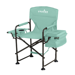 Silla Ligera de Aluminio para Camping, Silla Plegable de Director con Mesa Lateral de Aluminio, Bolsa de Almacenamiento, Silla para Playa y Picnic - Product Image 3