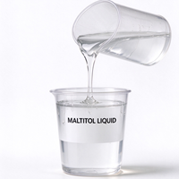 Sirop de maltitol liquide E965, alcool de sucre, édulcorant en vrac pour les boissons sans sucre, les produits laitiers et les confiseries