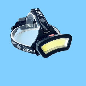 Lampe frontale COB LED de gros, promotion chaude, projecteur, lampe torche, batterie lithium 18650, chargement USB, lumière rouge, pour activités nocturnes en extérieur, course à pied, pêche - Product Image 1