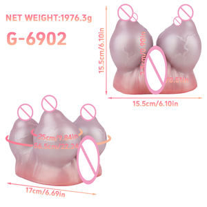 Hot Selling Pig-Geïnspireerde Single-Channel Mannelijke Masturbator Zachte Siliconen Fantasie Dier Tepel-Vormige Masturbator Voor Mannen - Product Image 5