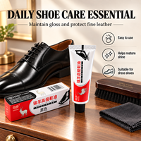 Cirage pour chaussures Jinyang à forte adhérence, facile à nettoyer, 30g, unisexe, toutes saisons, effet d'entretien longue durée sur les chaussures