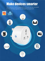 Enchufe Inteligente Universal de 16 A para Cocina, Hogar, Control Remoto por Wifi, Temporizador, Enchufe Inteligente